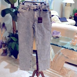 Simply Vera Vera Wang Gray Straight Leg Jeans
